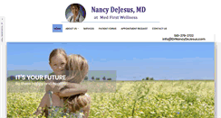Desktop Screenshot of drnancydejesus.com